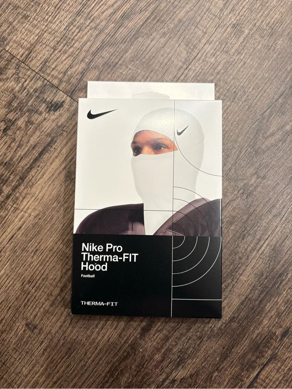 Nike White Pro Therma-FIT Hood